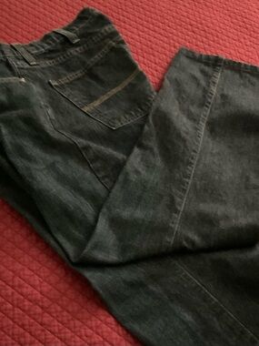 L.L. Bean Men's Straight Jeans - Dark Indigp